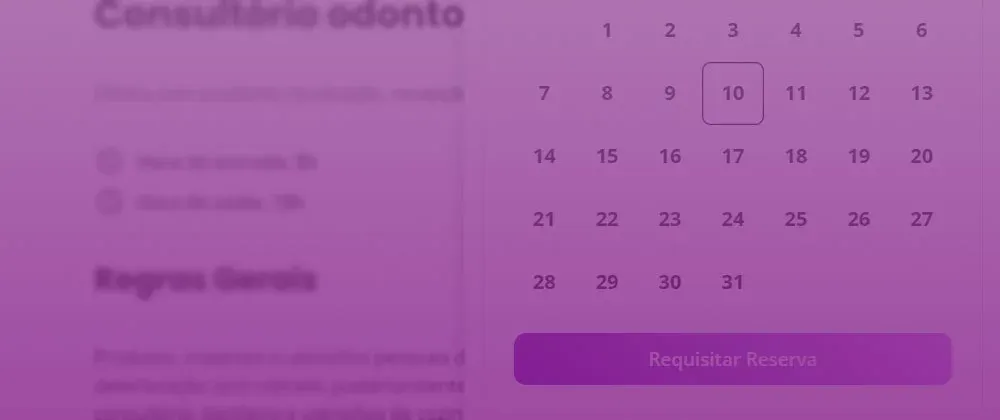 Antecipe Reservas na Pocket Clinic