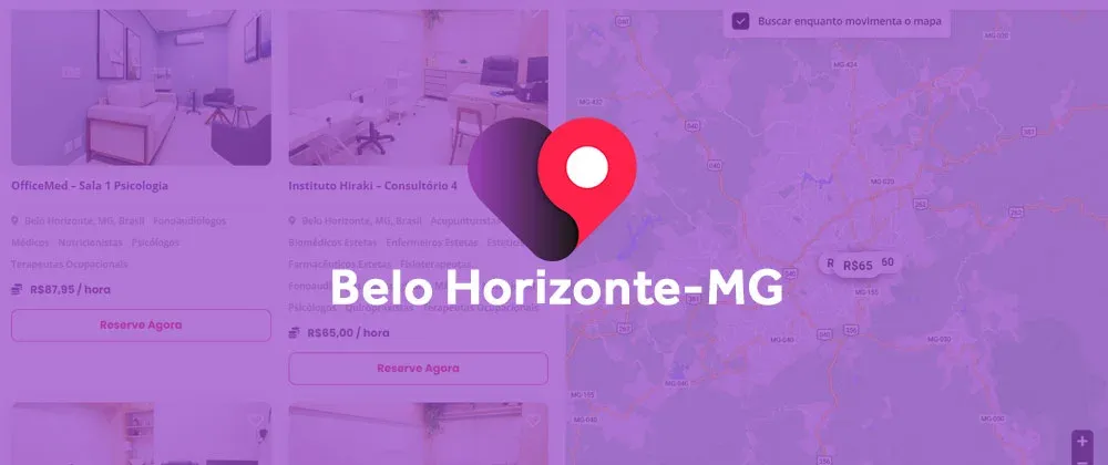 Consultórios para alugar em Belo Horizonte